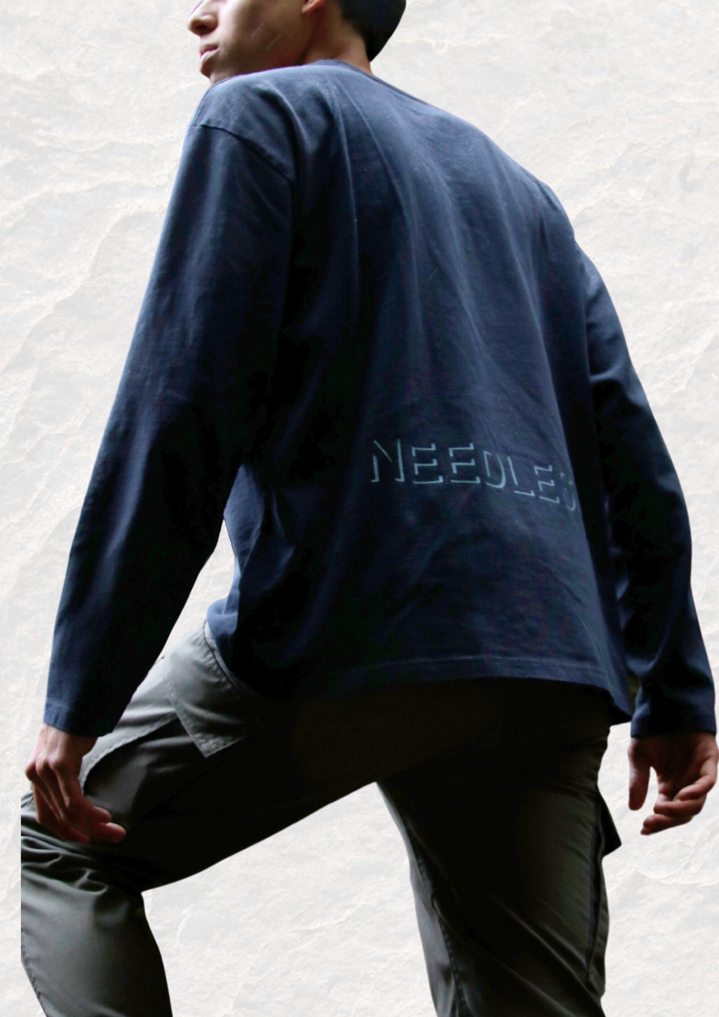 Essential Longsleeve Earthstone Blue
