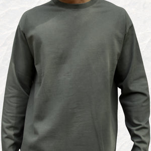 Essential Longsleeve Earthstone Green