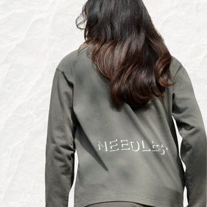 Essential Longsleeve Earthstone Green