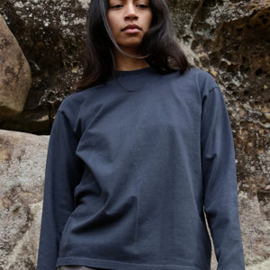 Essential Longsleeve Earthstone Blue